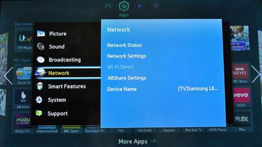 Samsung DNS Smart TV DNS