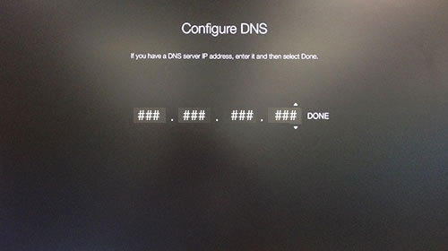 Nhập DNS