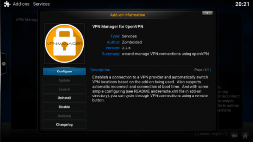 I-click ang I-configure ang VPN