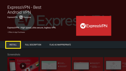 Pag-install ng ExpressVPN