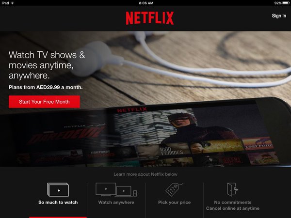 วิธีเลิกบล็อก & ดู American Netflix ใน UAE VPN DNS Proxy