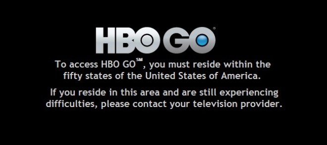 HBO Go hata mesajı