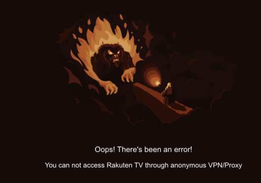 Блок Ракутен VPN